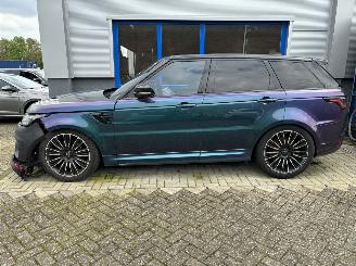 rozbiórka samochody osobowe Land Rover Range Rover sport Range Rover Sport SVR 5.0 575PK Carbon Vol Opties 2019/2