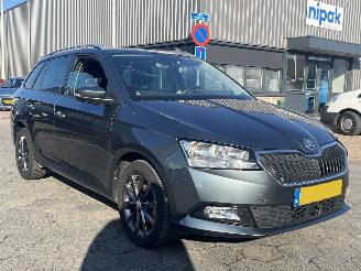 damaged commercial vehicles Skoda Fabia Combi 1.0 TSI Business Edition 2019/10
