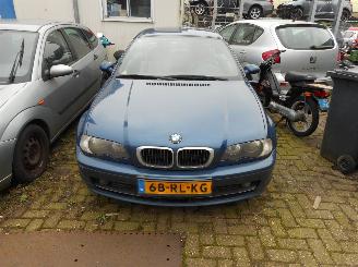 rozbiórka samochody osobowe BMW 3-serie 320ci Cabrio 2001/2